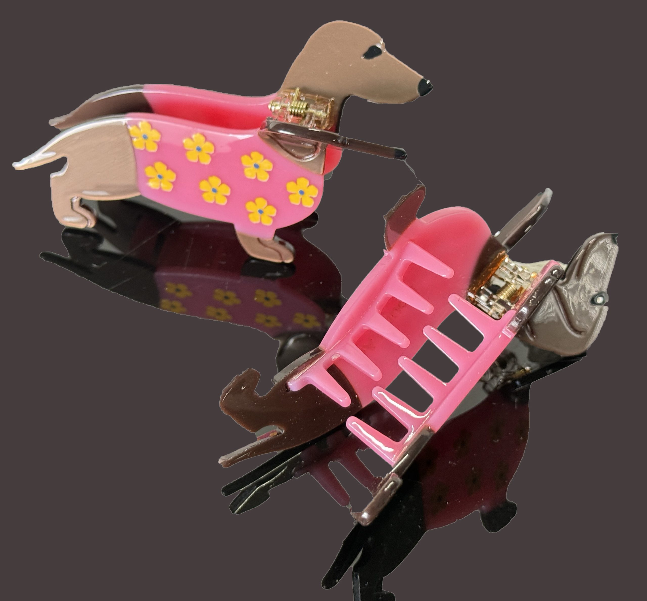 Dachshund Hair Claw Clip - Image 2