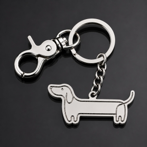 DRA Dachshund Keyring
