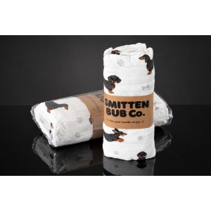 Smitten Bub & Co. Baby Muslin Wrap
